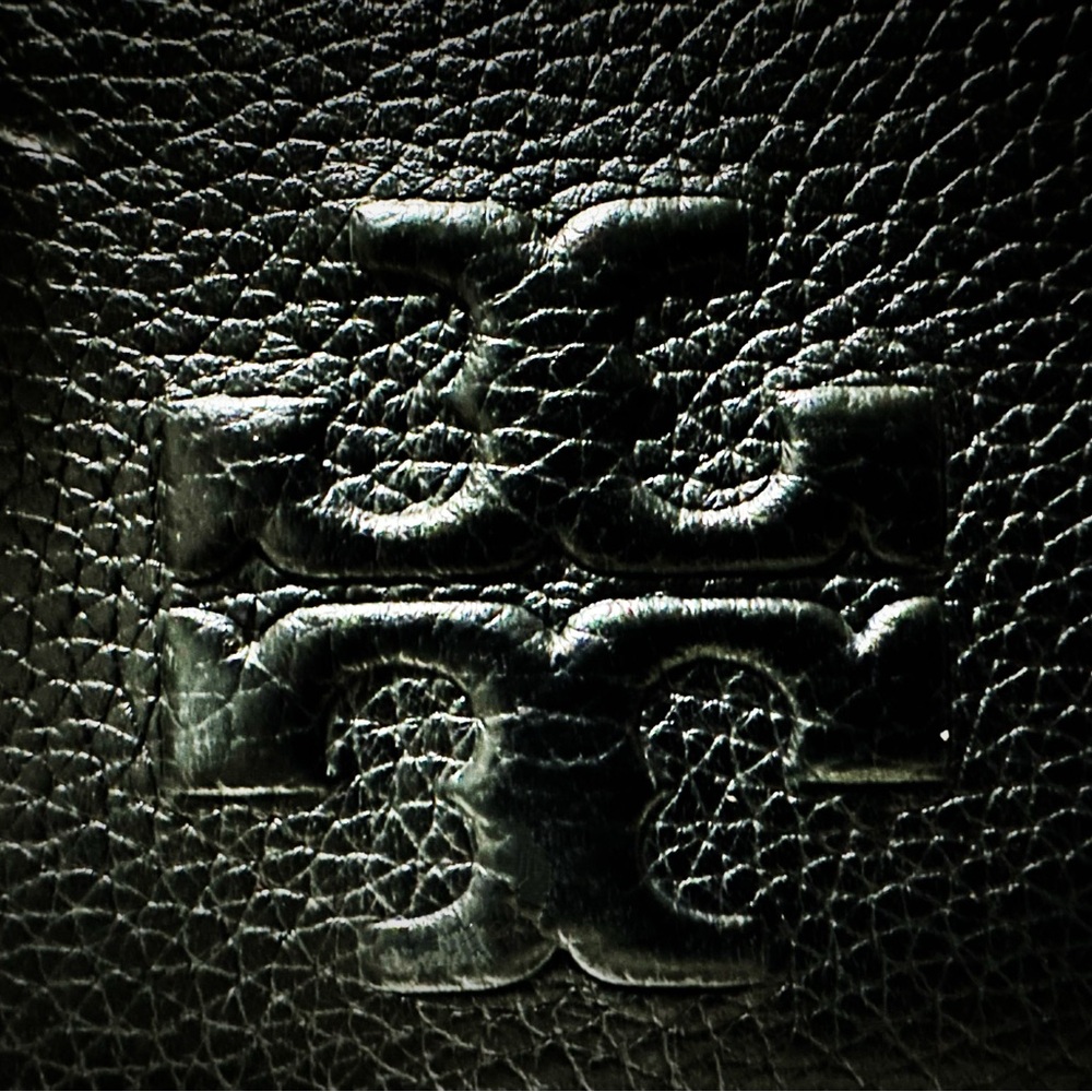 Vintage style Tory Burch small crossbody Bag Black Leather - Picture 6 of 17